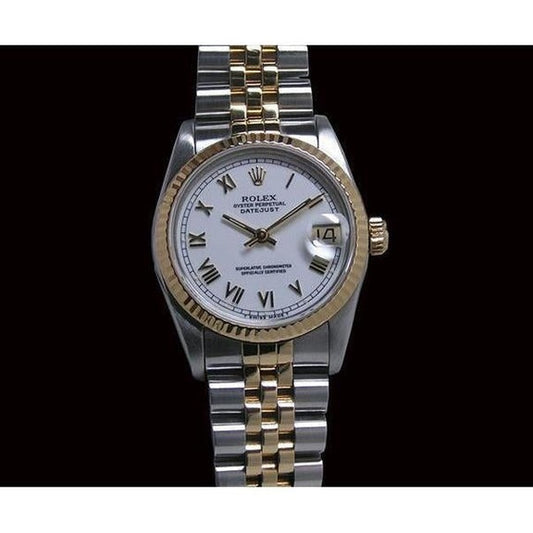 Orologio Rolex in acciaio inossidabile di medie dimensioni da 31 mm 