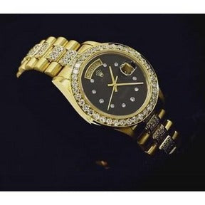 Orologio Rolex presidente con diamanti 