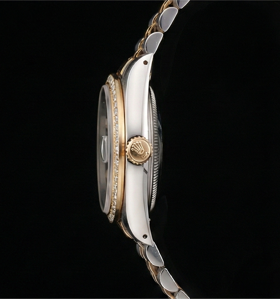 Orologio Rolex signora 31mm Datejust quadrante blu luminoso