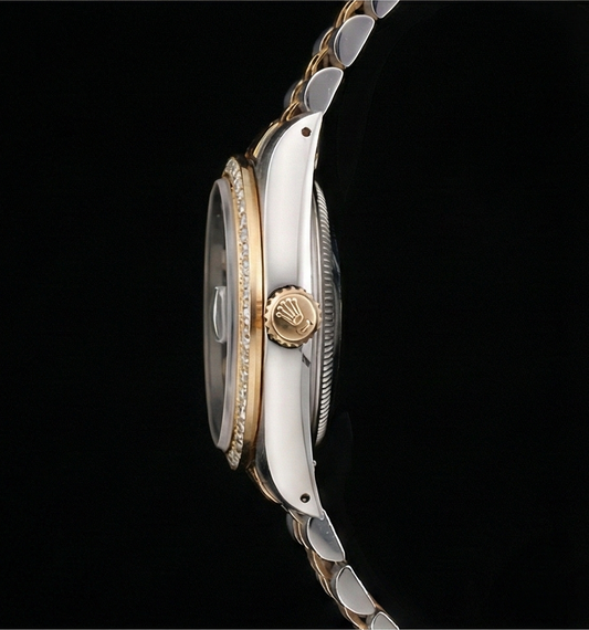 Orologio Rolex signora 31mm Datejust quadrante blu luminoso