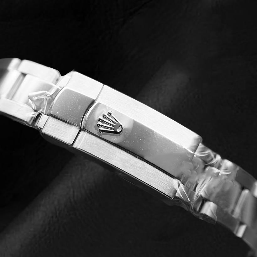 Orologio Rolex signora Datejust in acciaio con quadrante romano color salmone