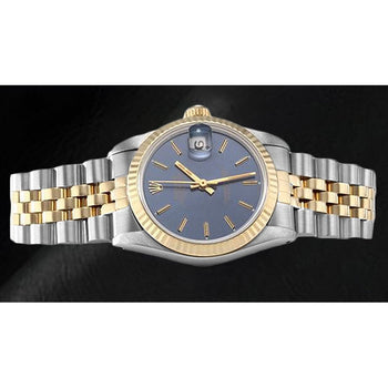 Orologio Rolex signora Datejust in acciaio oro giallo 