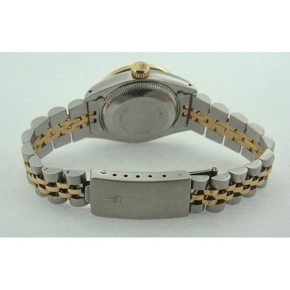Orologio da donna Datejust Rolex con cinturino bicolore