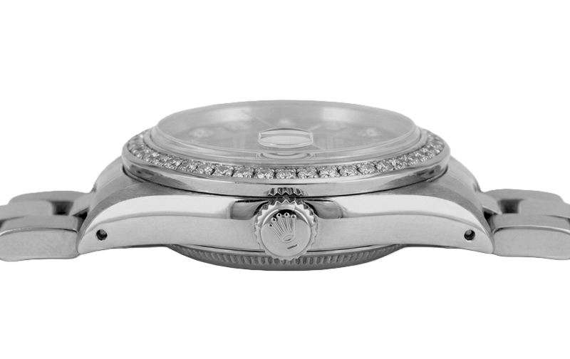 Orologio da donna Rolex Bracciale ostrica Splendido datario solo Rolex