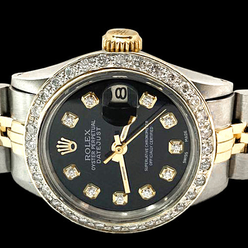 Orologio da donna Rolex Datejust 26 mm in oro 18K e acciaio