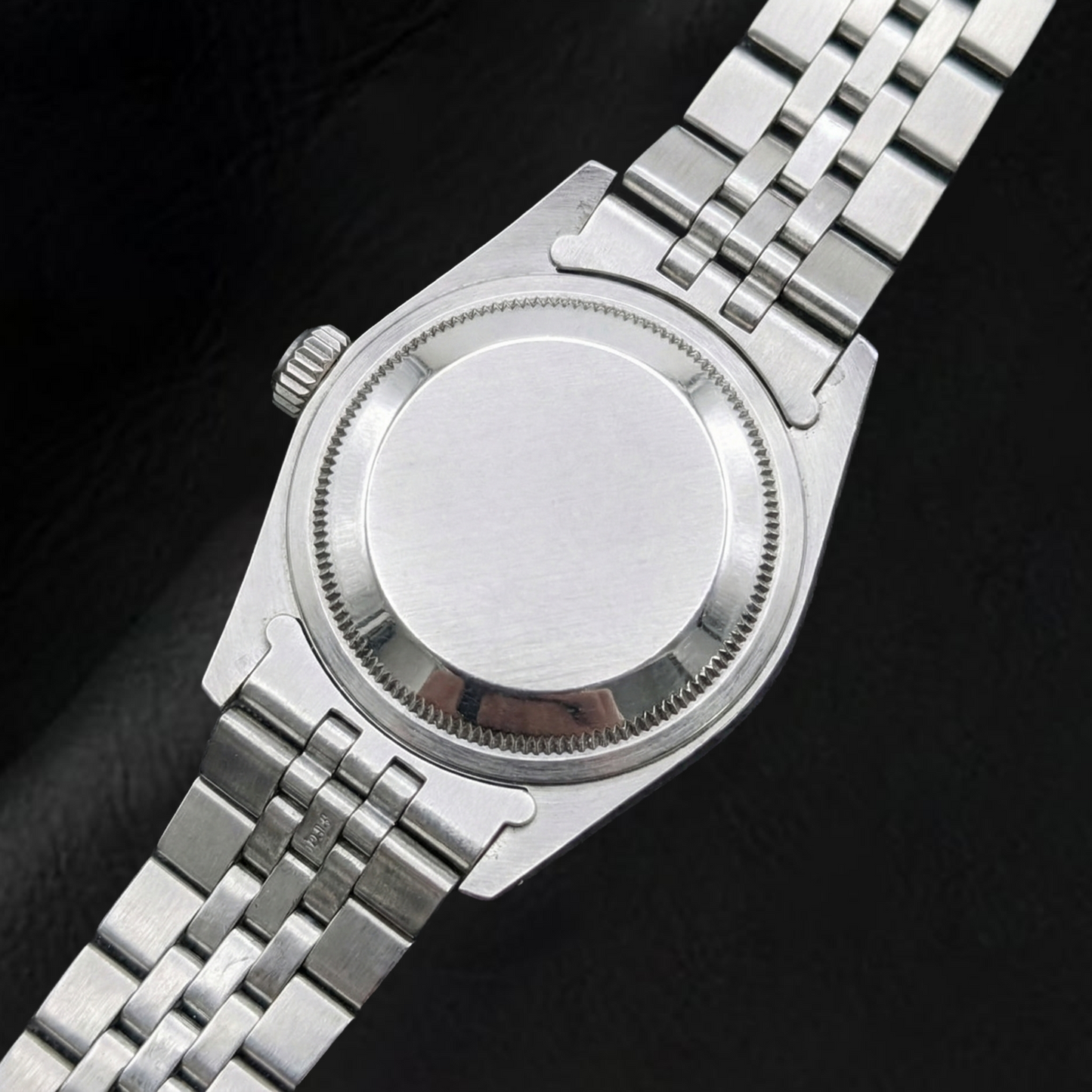 Orologio da donna Rolex Datejust 26 mm quadrante nero in acciaio inossidabile