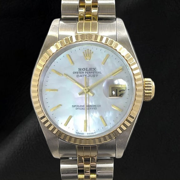 Orologio da donna Rolex Datejust 26mm con quadrante in madreperla 
