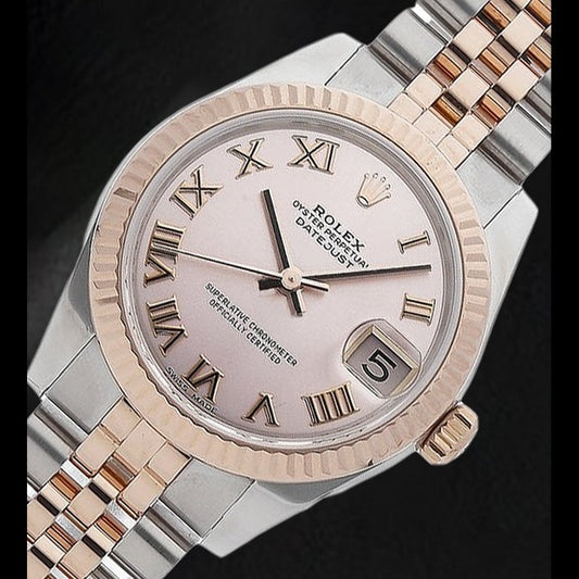 Orologio da donna Rolex Datejust 31mm in oro rosa 