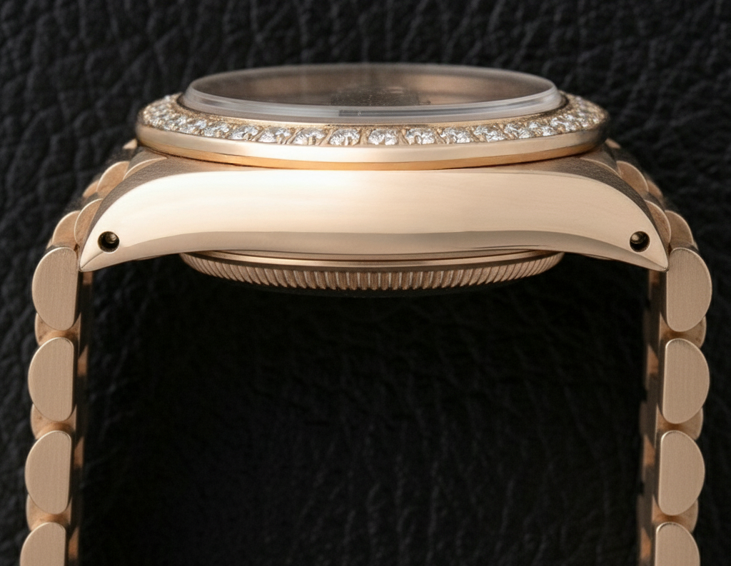 Orologio da donna Rolex Datejust Madreperla Quadrante con diamanti Oro giallo