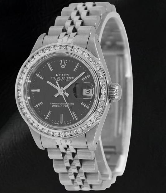 Orologio da donna Rolex Datejust con lunetta in diamanti Datejust