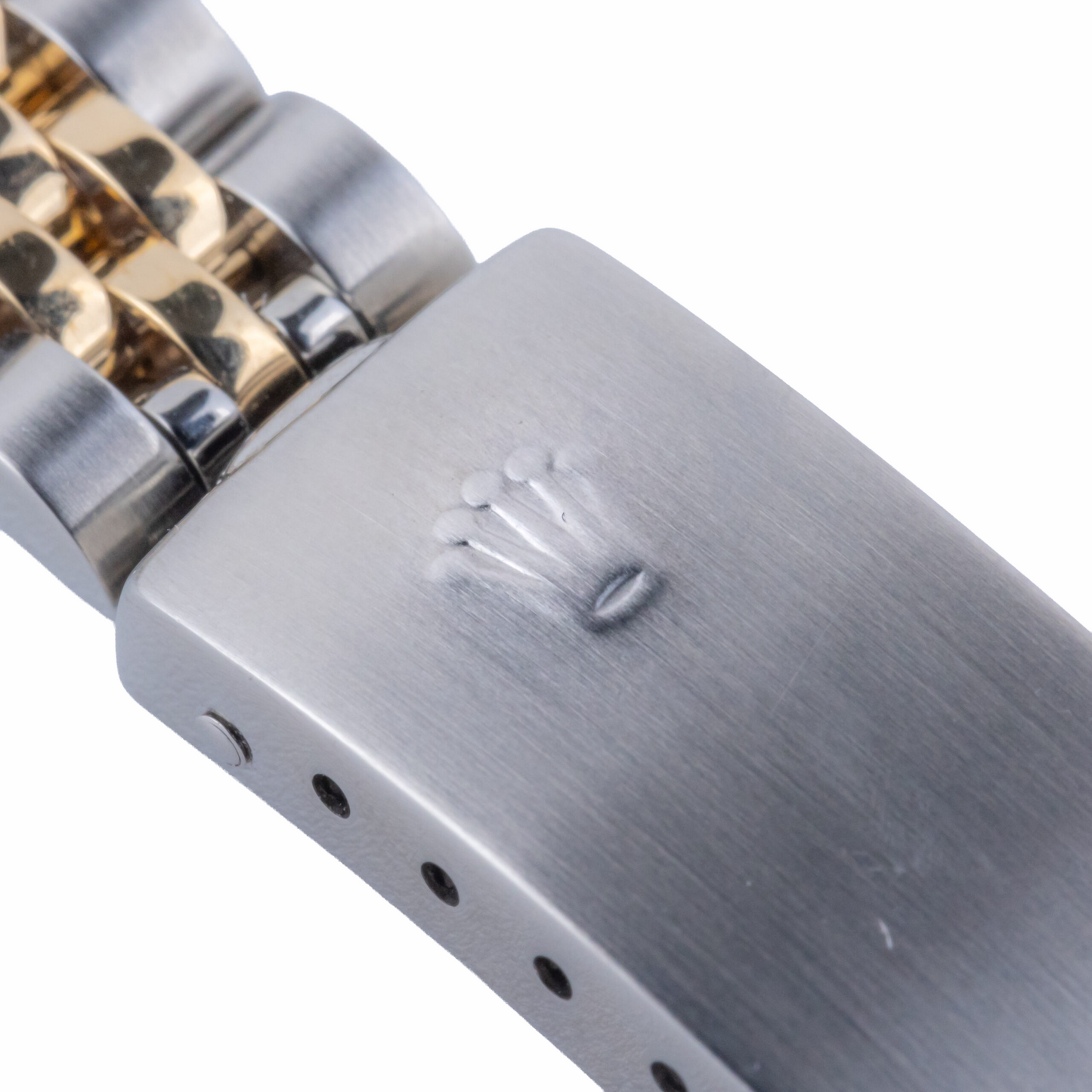 Orologio da donna Rolex Datejust con quadrante con diamanti e cinturino in oro