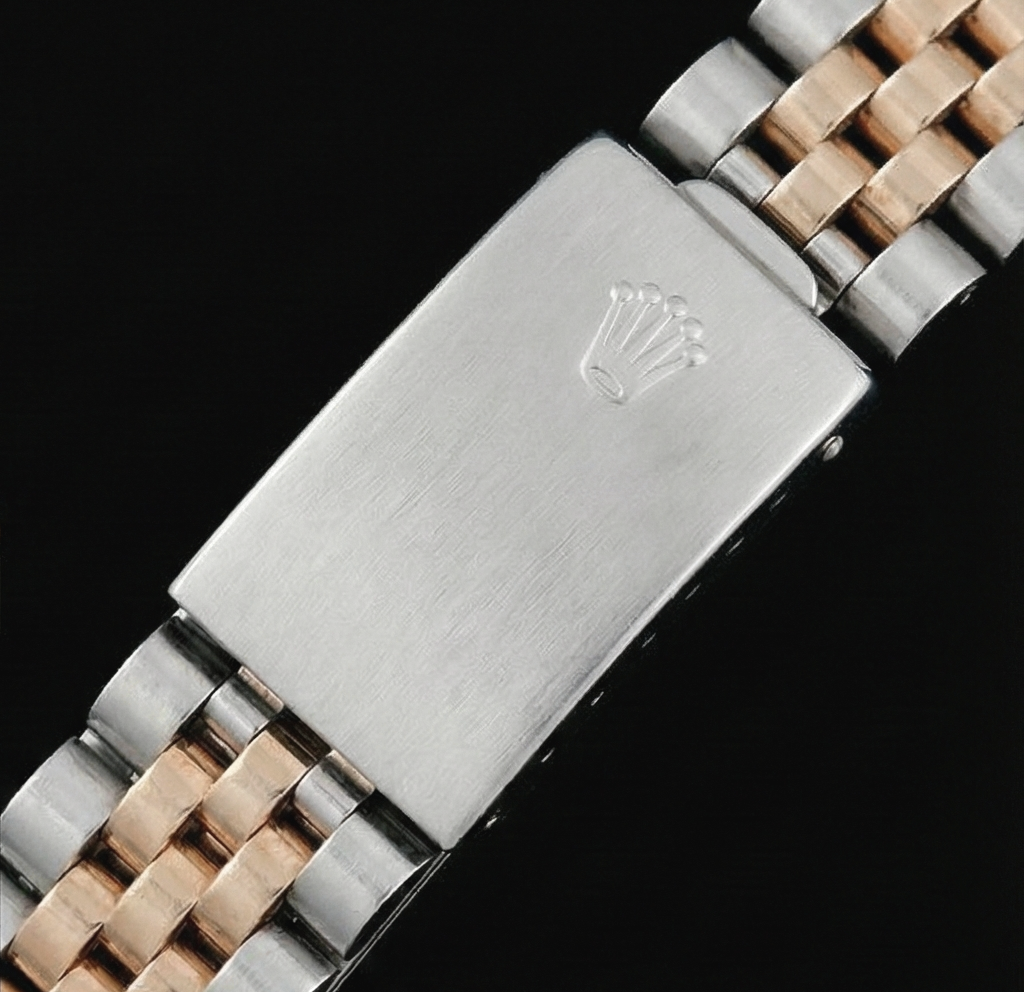 Orologio da donna Rolex Datejust con quadrante giubileo in acciaio inossidabile e oro giallo