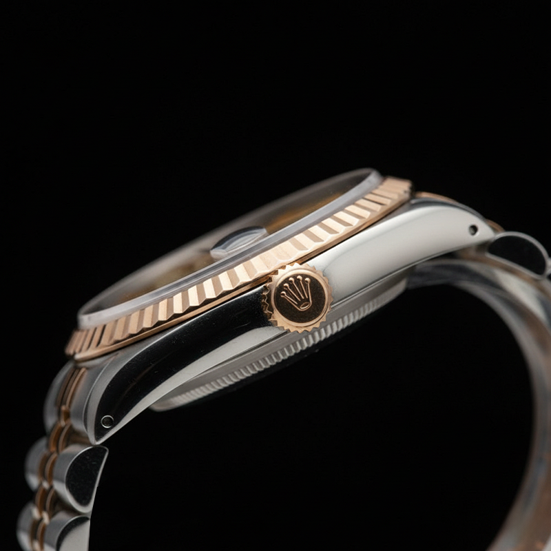 Orologio da donna Rolex Datejust con quadrante giubileo in acciaio inossidabile e oro giallo