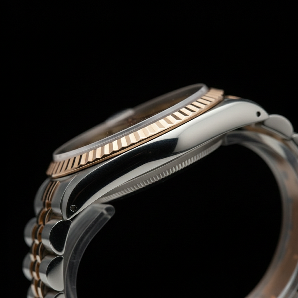 Orologio da donna Rolex Datejust con quadrante giubileo in acciaio inossidabile e oro giallo