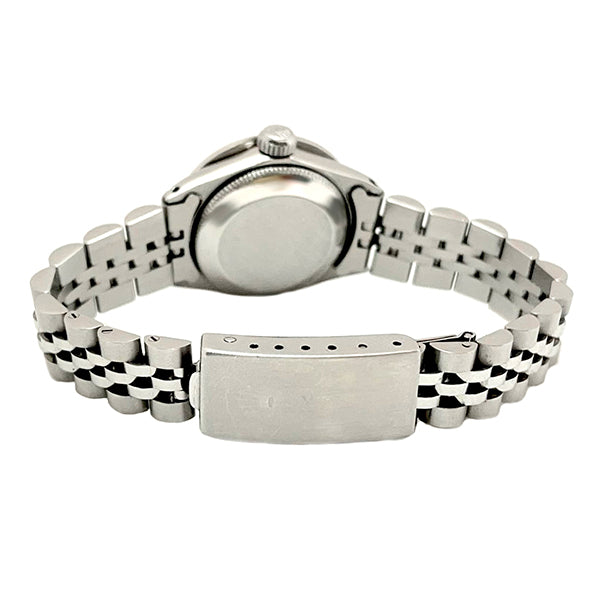 Orologio da donna Rolex Datejust giubileo con quadrante bianco in diamanti e lunetta