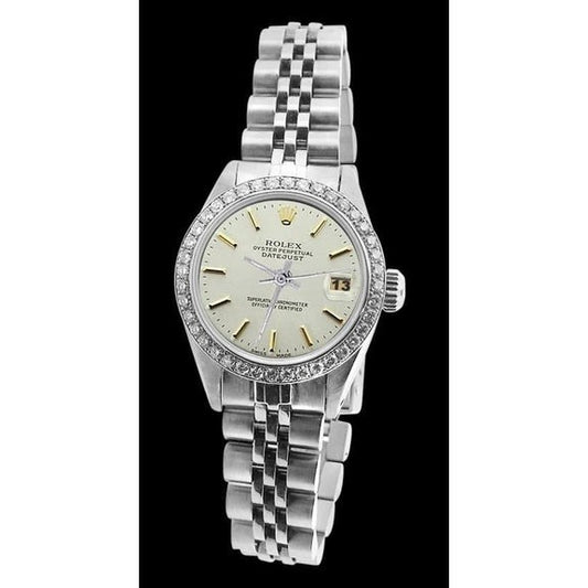 Orologio da donna Rolex Datejust in acciaio inossidabile 