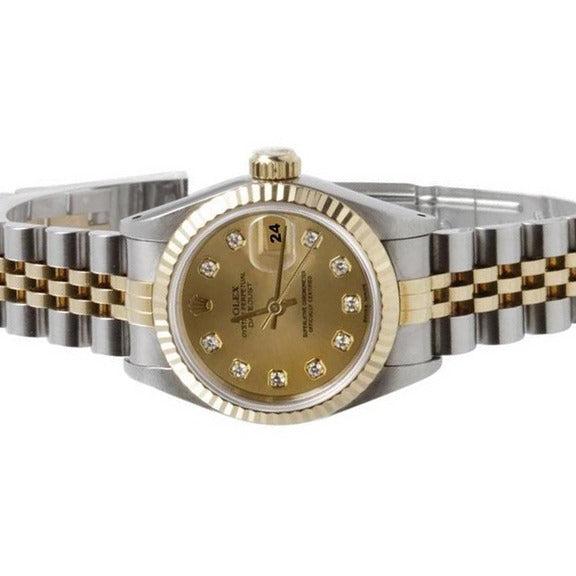 Orologio da donna Rolex Datejust in acciaio 