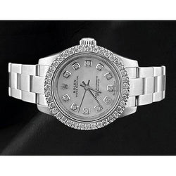 Orologio da donna Rolex Ostrica perpetua da 26 mm in acciaio inossidabile