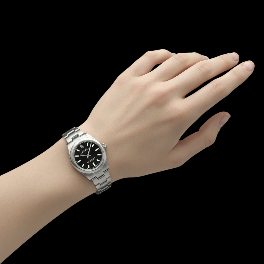 Orologio da donna Rolex Ostrica perpetua da 31mm in acciaio inossidabile P3