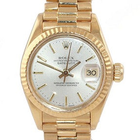 Orologio da donna Rolex presidente bastone quadrante 
