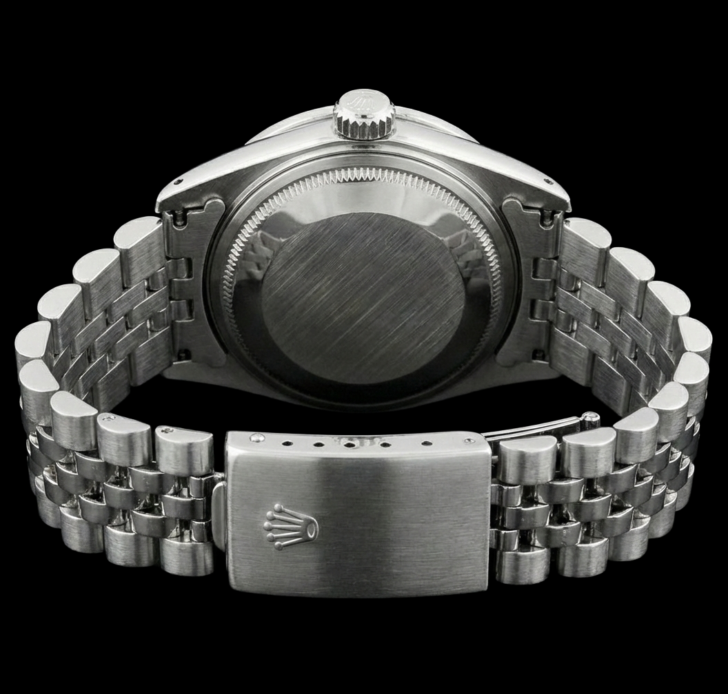 Orologio da donna con bracciale giubileo in acciaio inossidabile Datejust quadrante bianco a bastoncino Rolex