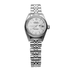 Orologio da donna con bracciale giubileo in acciaio inossidabile, quadrante Datejust, Rolex perpetua