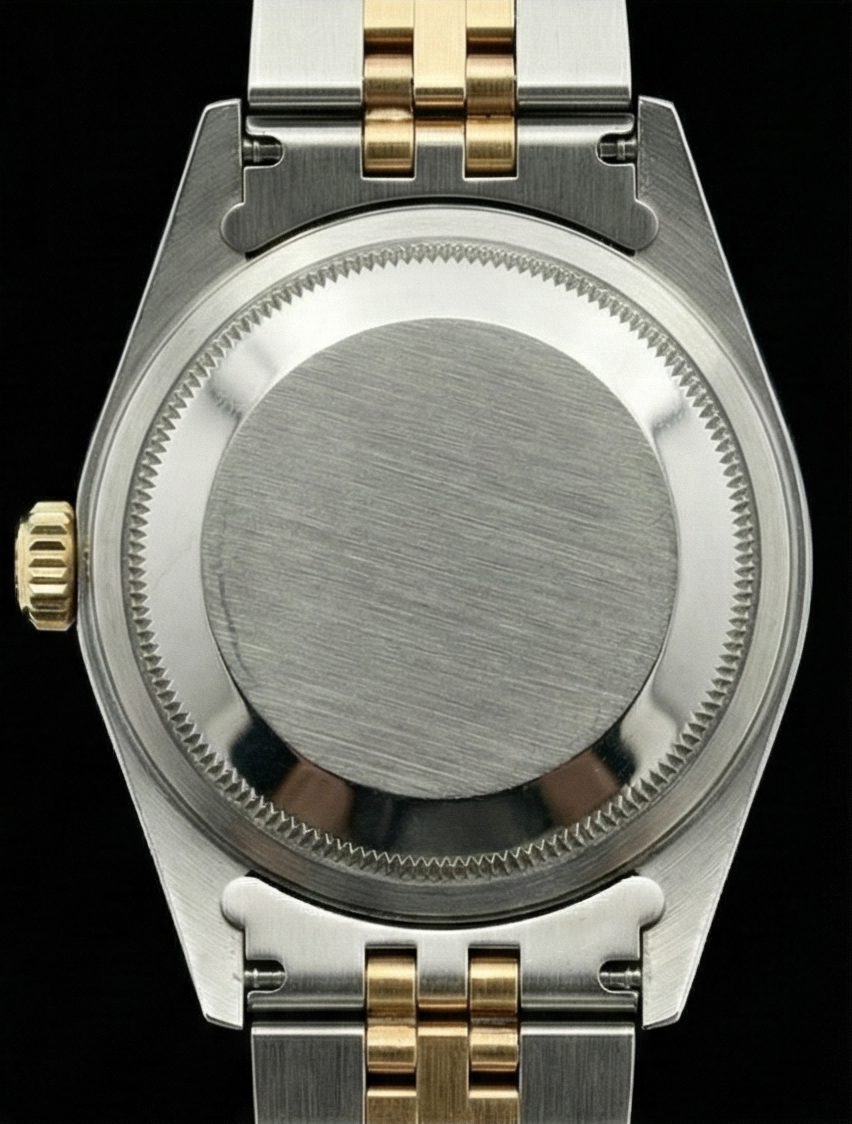 Orologio da donna con quadrante romano in oro e acciaio Rolex Datejust giubileo