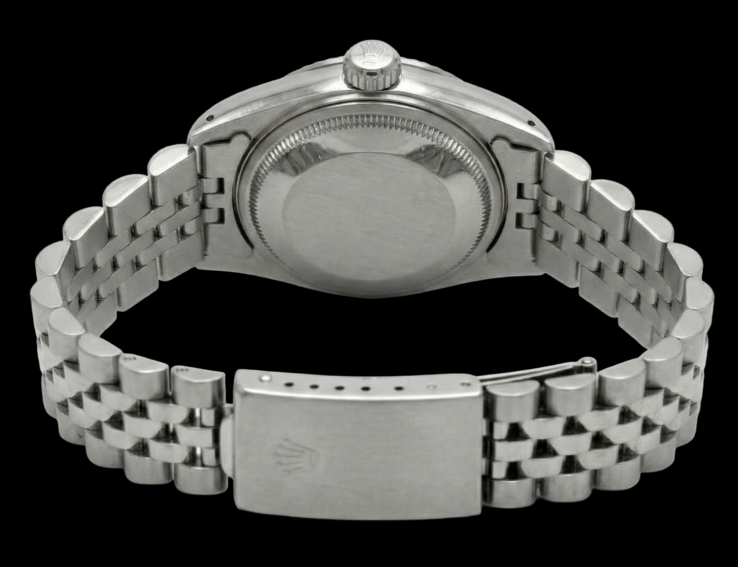 Orologio da donna giubilare in acciaio inossidabile con quadrante argentato Rolex Datejust