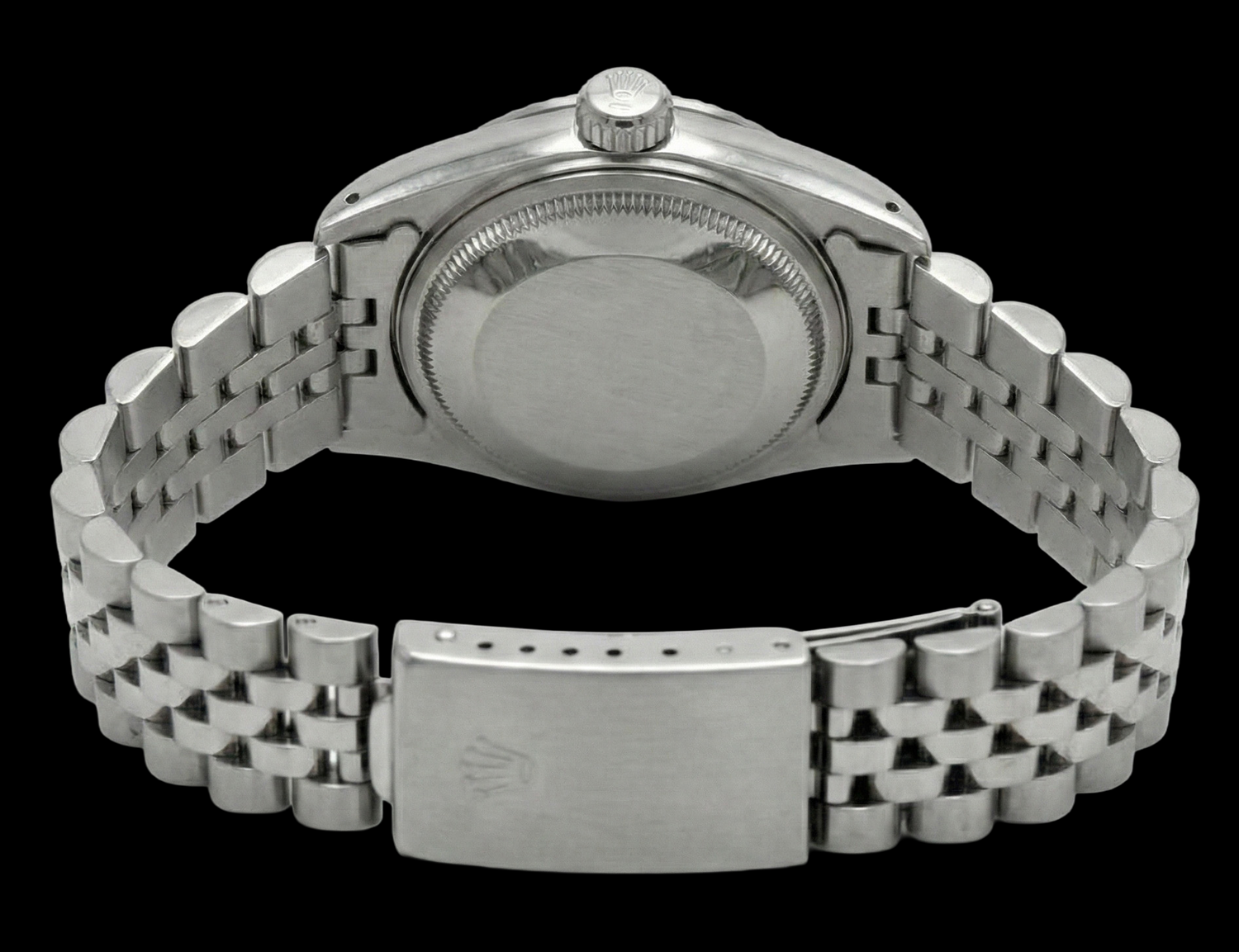 Orologio da donna giubilare in acciaio inossidabile con quadrante argentato Rolex Datejust