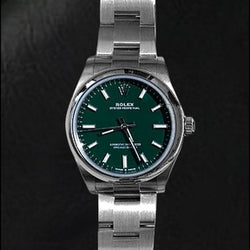 Orologio da uomo 31mm Rolex verde luminoso
