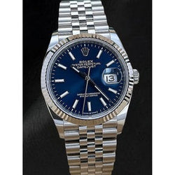 Orologio da uomo Rolex Datejust 36 mm in acciaio inossidabile