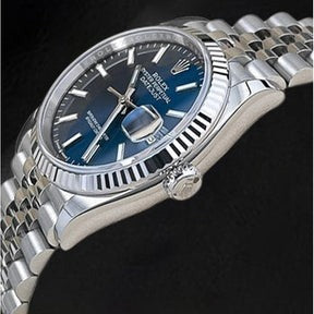 Orologio da uomo Rolex Datejust 36 mm in acciaio 
