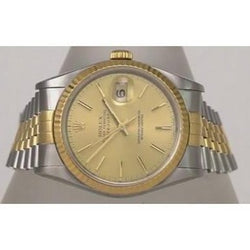 Orologio da uomo Rolex Datejust 36 mm quadrante champagne bracciale bicolore
