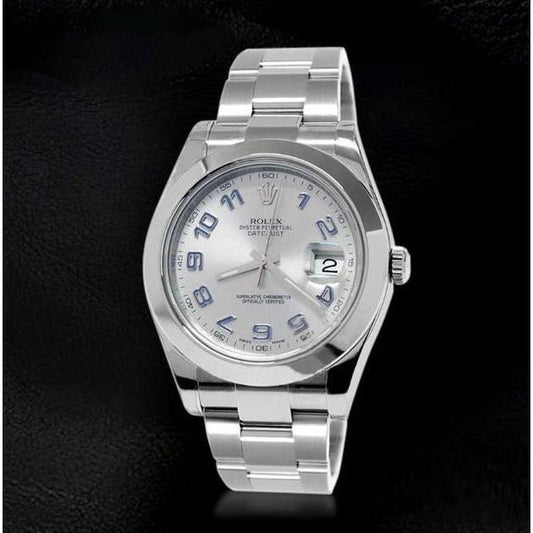 Orologio da uomo Rolex Datejust II con quadrante rodiato, 