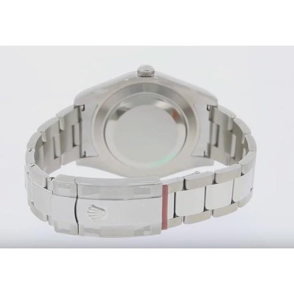 Orologio da uomo Rolex Datejust II quadrante argentato arabo 