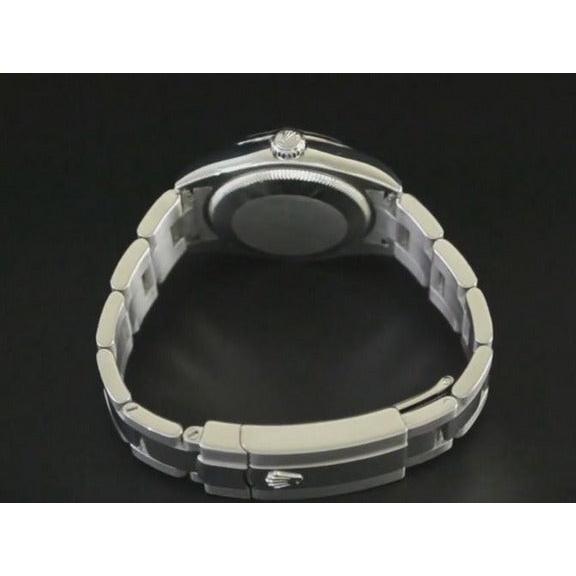 Orologio da uomo Rolex Datejust II quadrante blu romano bracciale
