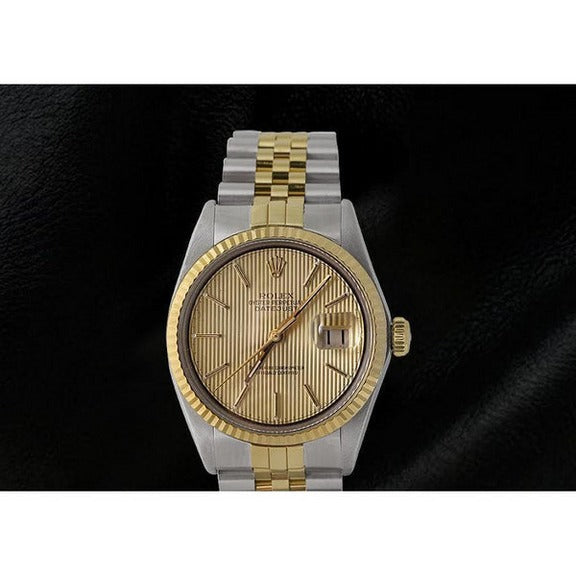 Orologio da uomo Rolex Datejust bracciale Bracciale giubileo arazzo quadrante acciaio inossidabile e oro 