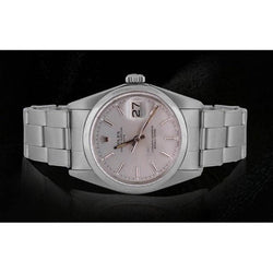 Orologio da uomo con data Rolex, bracciale in acciaio inossidabile ostrica, quadrante bianco