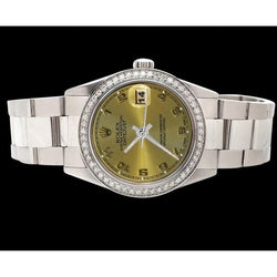 Orologio perpetuo con quadrante arabo acciaio inossidabile ostrica Bracciale Rolex Datejust IMPOSTAZIONE RAPIDA