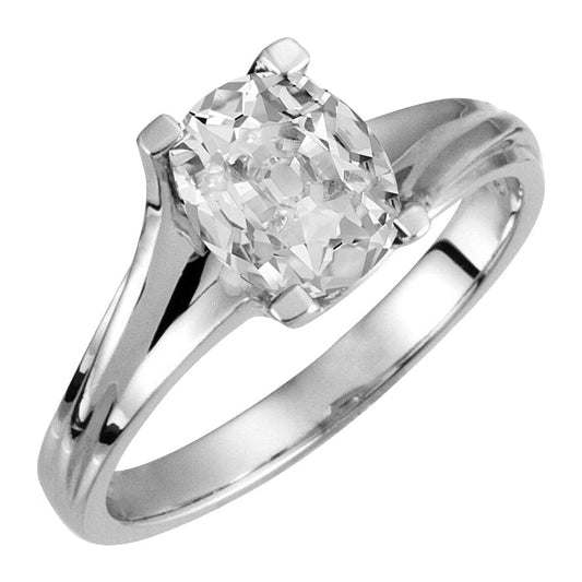 Elegante Brillante Anello Solitario 5 carati – vista principale