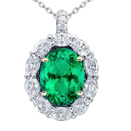 Smeraldo Fine Collana Pendente – vista principale