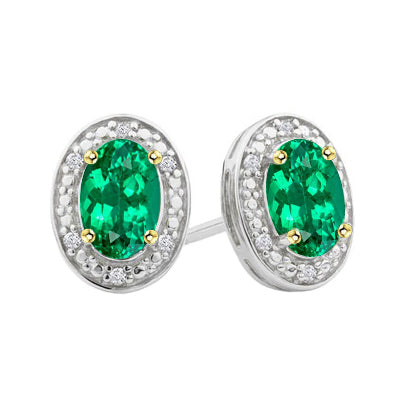 Smeraldo Colombiano Gemstone Earring – vista principale