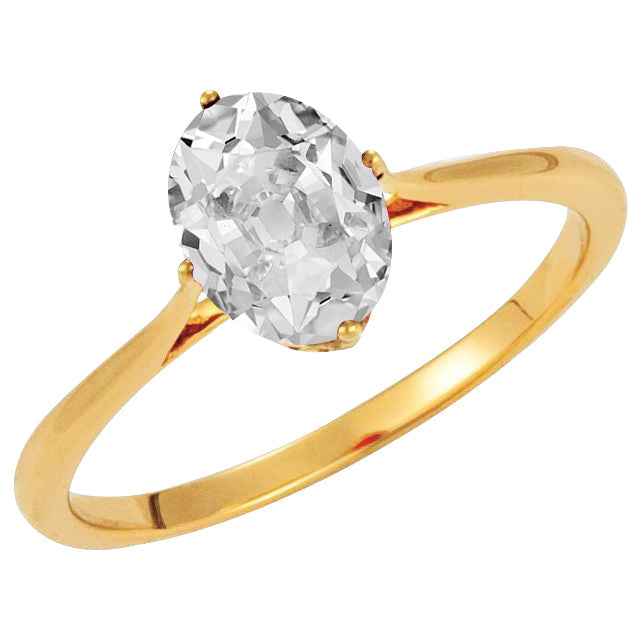 Brillante Anello Solitario – vista principale