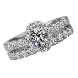 Elegante Anello di Proposta con Brillante Old European – 4 carati