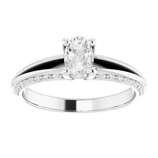 Diamante Anniversary Ring 2,15 carati Oro Bianco 14K – vista principale
