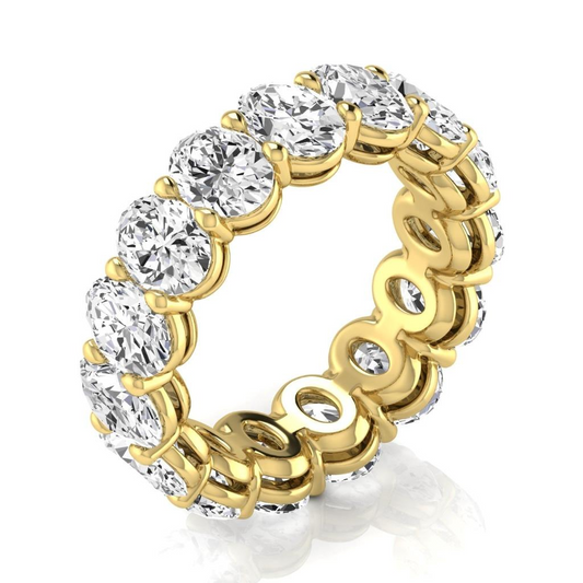 Eternity Band Oro Giallo 14K con Diamante – vista principale