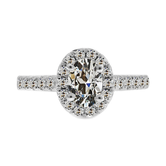 Premium Anello Halo 2,50 carati – vista principale
