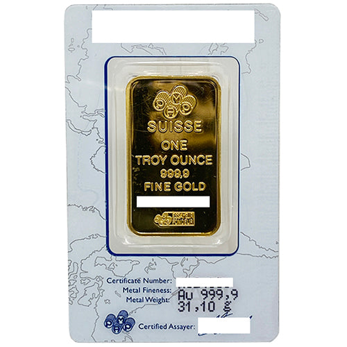 Gemma Gold Bullion -carati Gold – vista frontale