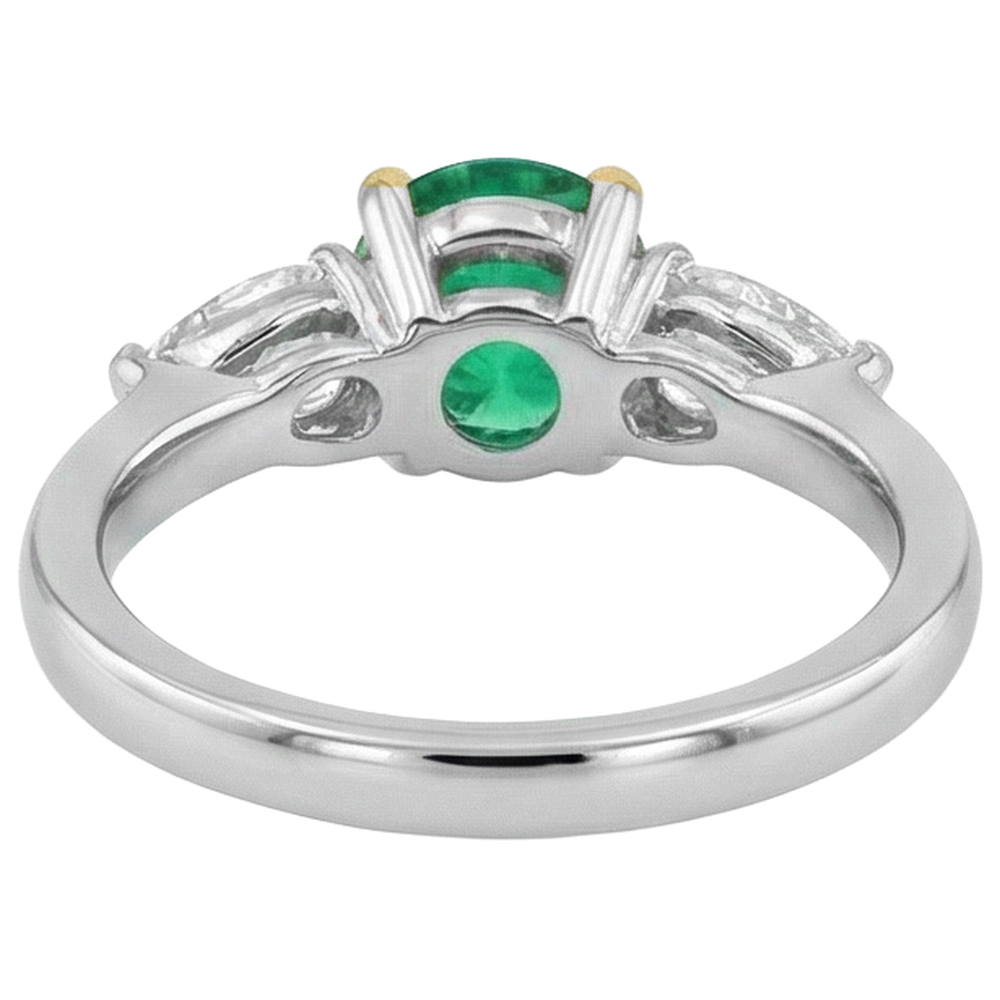 Fine Anello con Pietra Preziosa 2 carati – vista posteriore