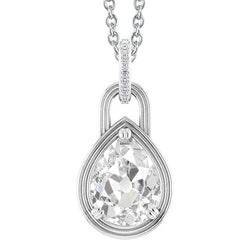 Artigianale Collana Pendente – Diamante 2,50 carati |
